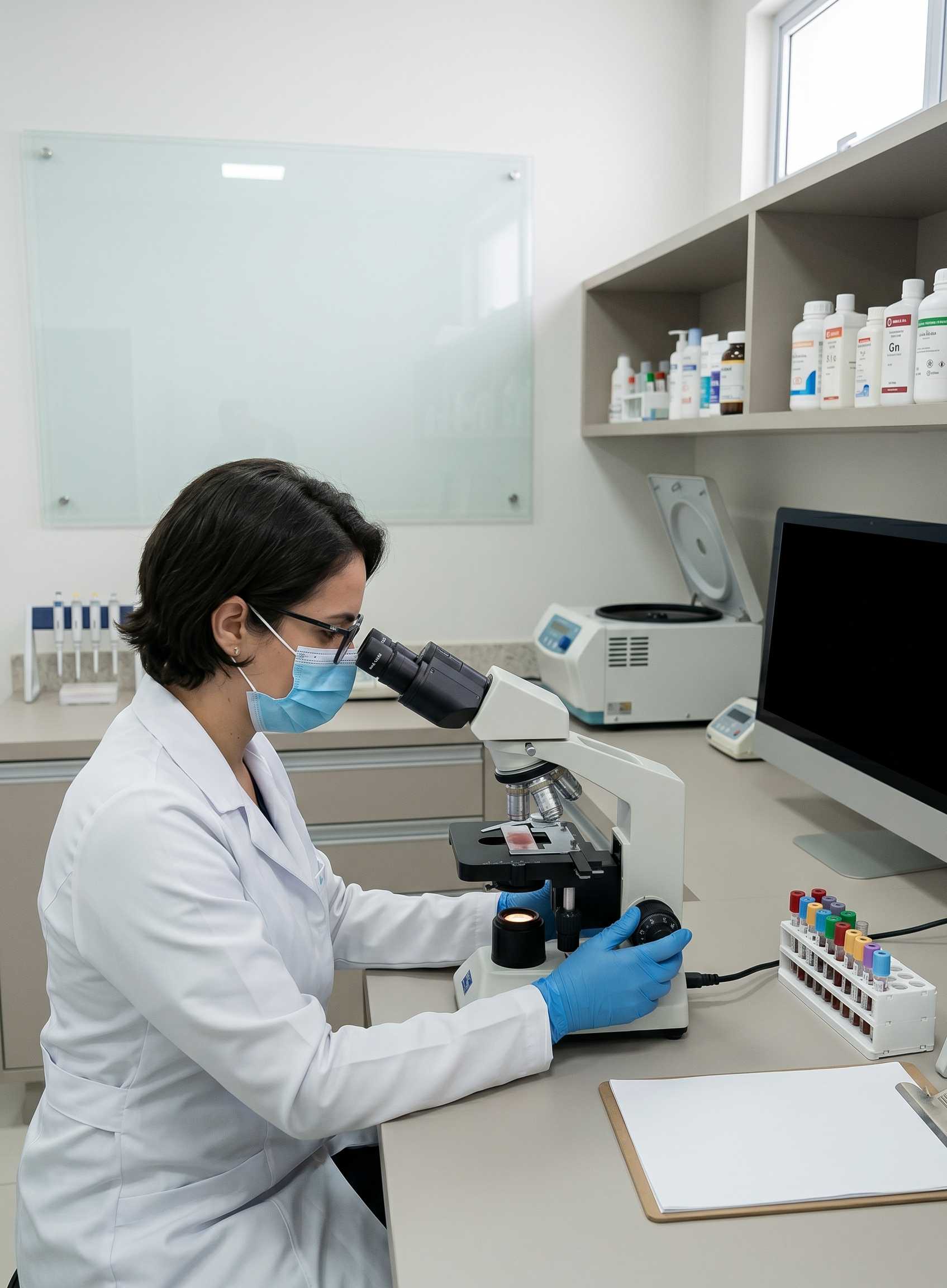 Exames Laboratoriais Landing Image